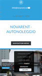 Mobile Screenshot of novarent.net
